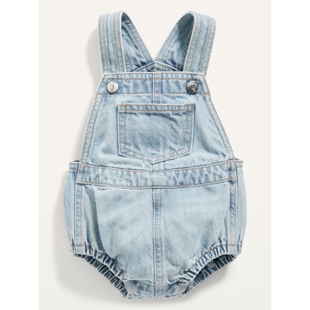 ON Jean Overall Bubble One-Piece for Baby NWOT
